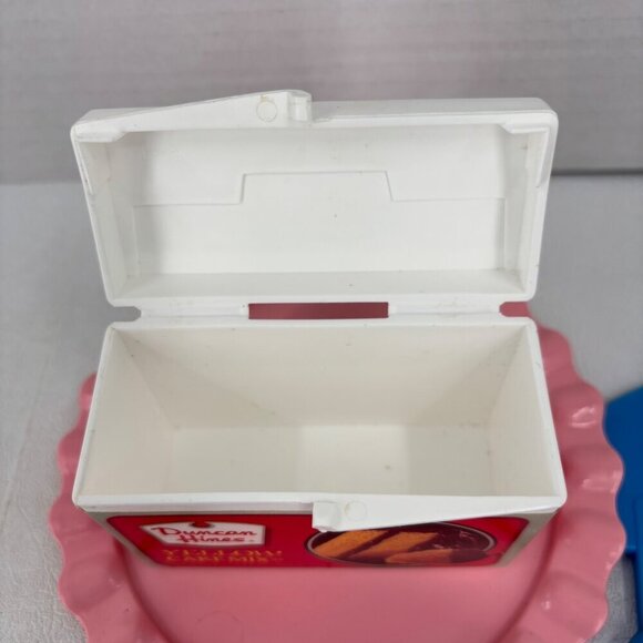 Fisher Price Baking Duncan Hines Cake Plate Bowl Spoon Spatula Vintage 1987-1988 - Picture 11 of 12